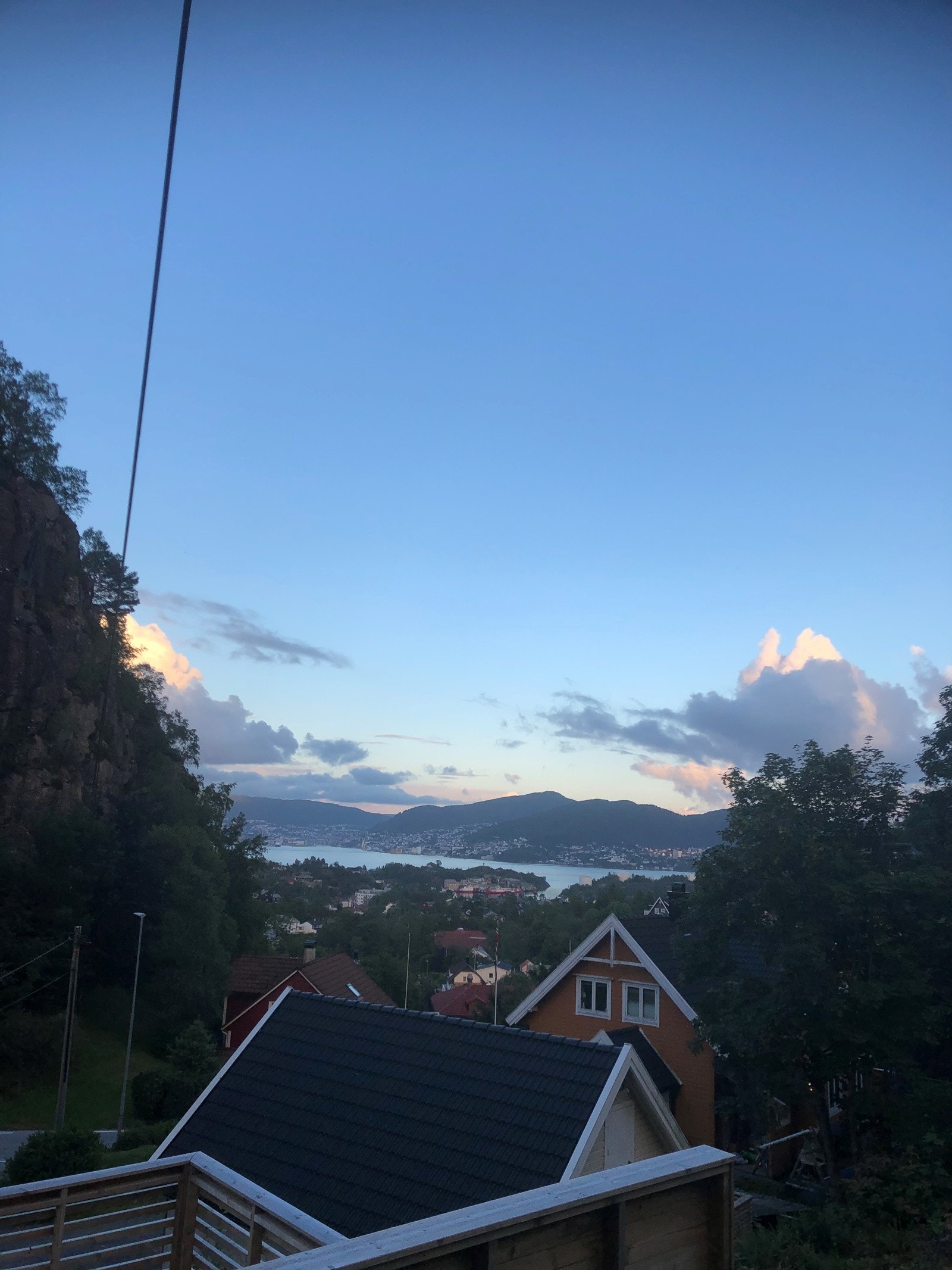 Utsikt fra altan. Galleribilde