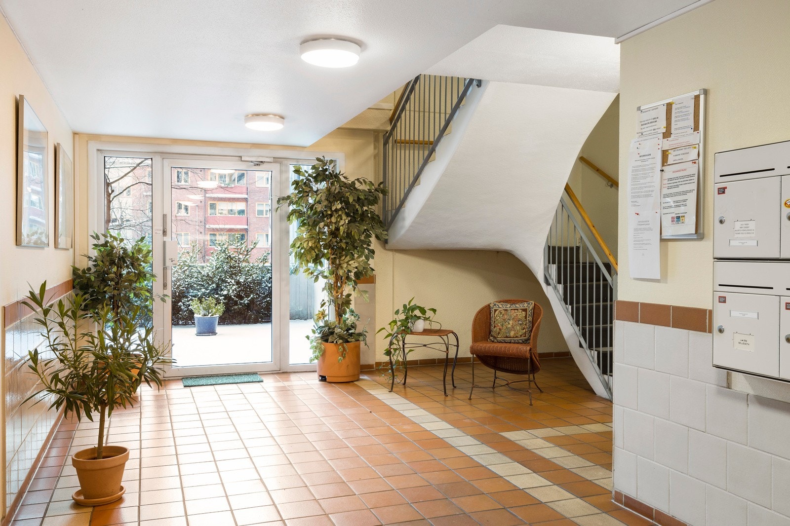 Hyggelig inngangsparti Galleribilde