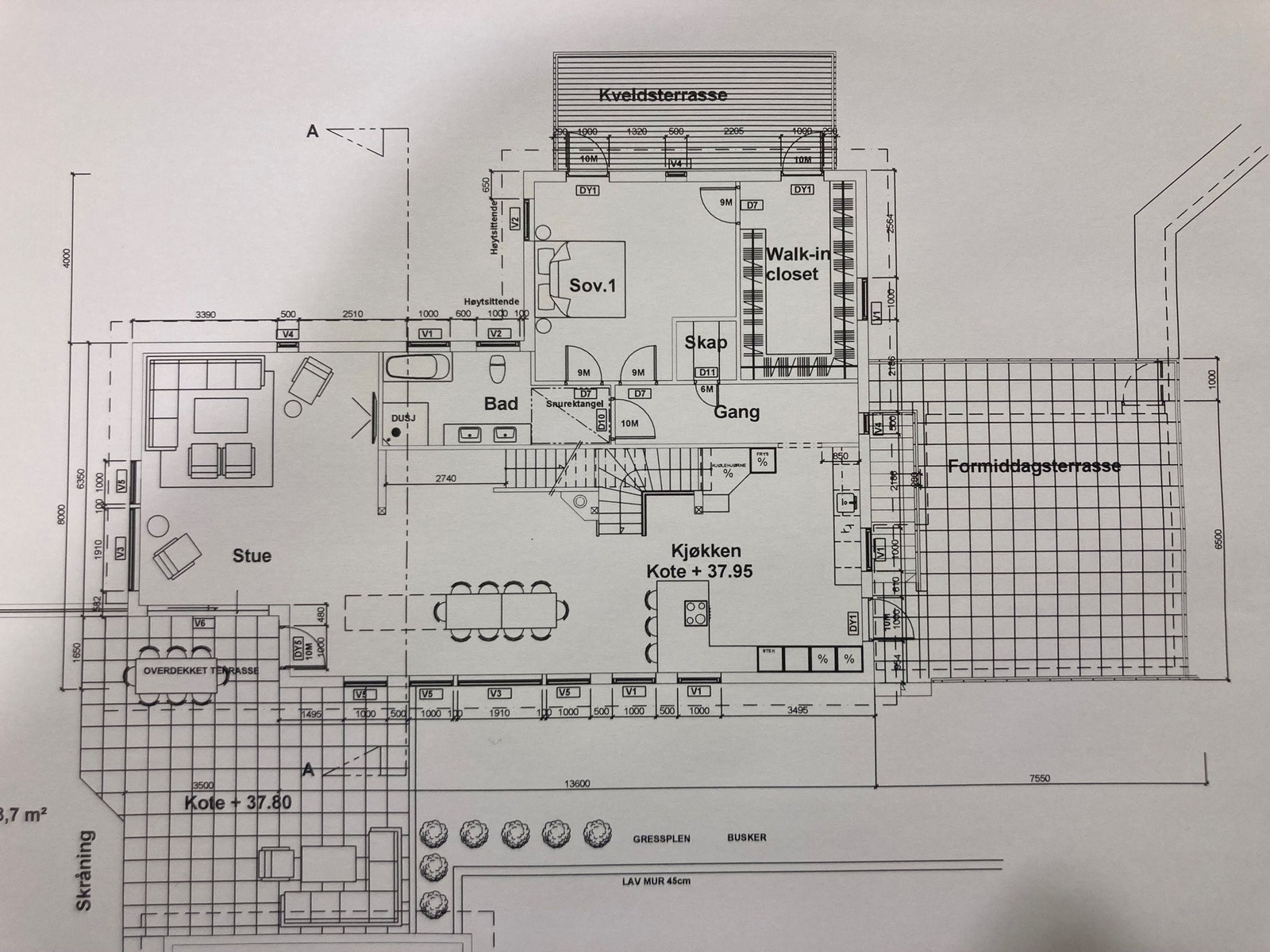 Plantegning 2. etg Galleribilde