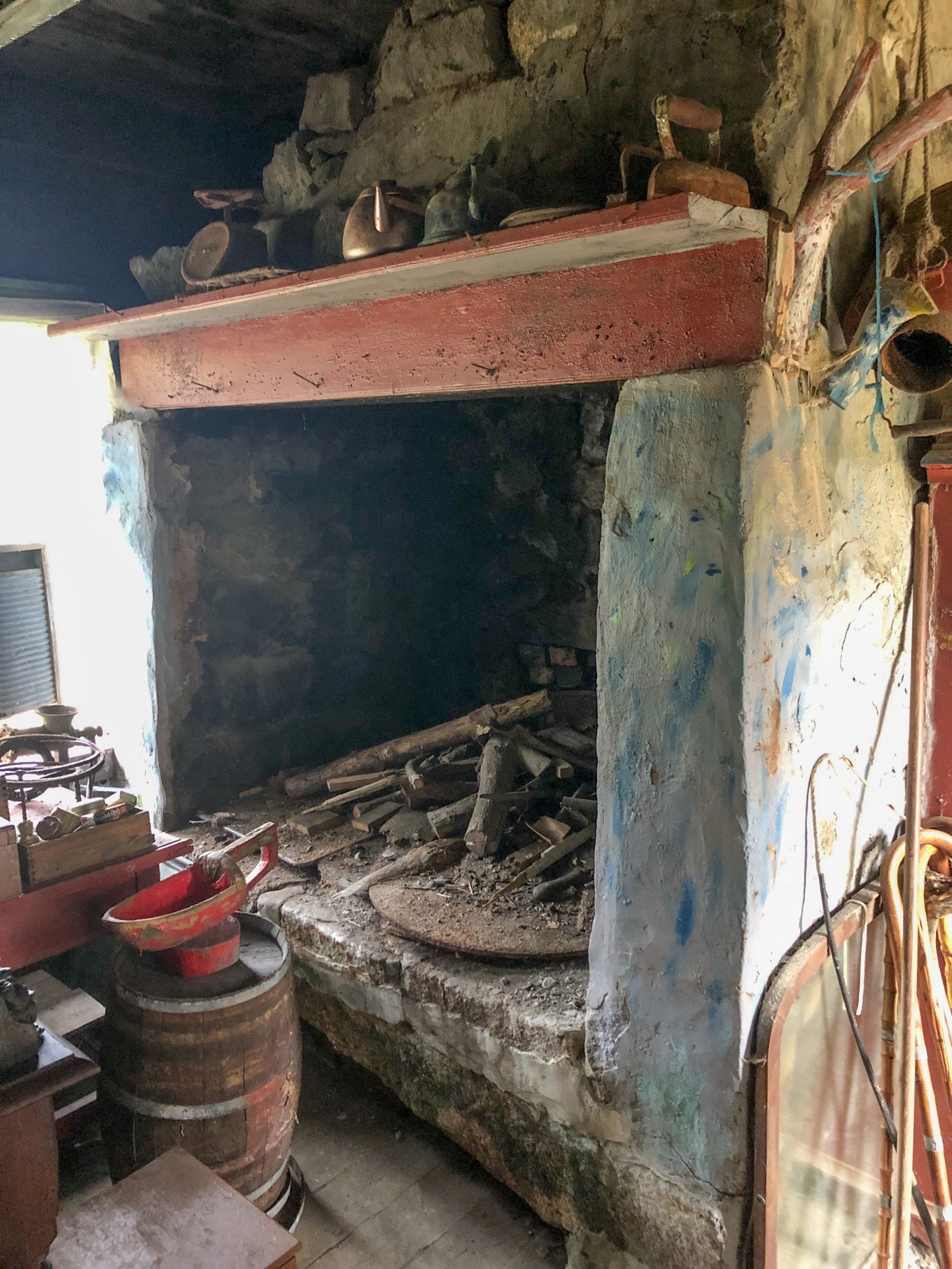 Grue i Bryggerhus Galleribilde