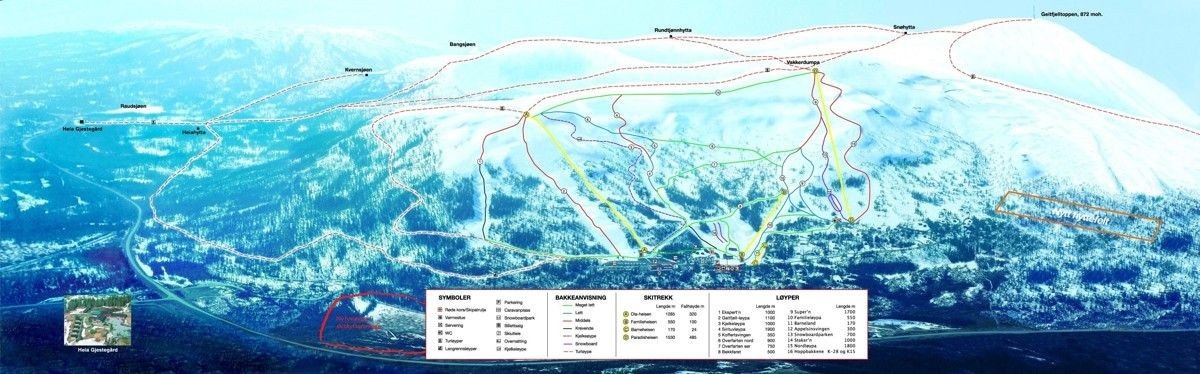 Bjørgan skisenter er en av de beste skidestinasjonene i Trøndelag med 4 heiser, 15 nedfarter, fine offpist-muligheter, terrengpak og masse langrenns- og turmuligheter. Galleribilde