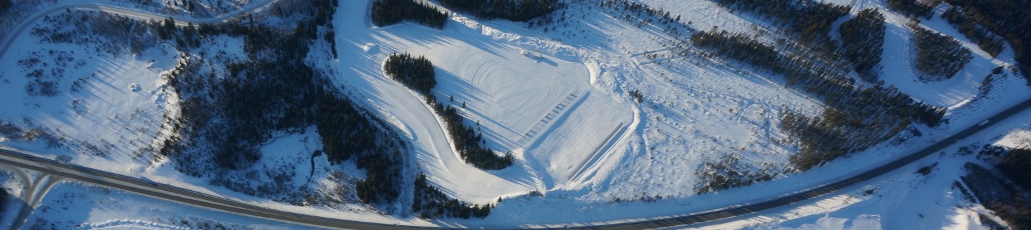 Bjørgan Skistadion. Regionalegg for skiskyting og langrenn m/ skiskytterarena, lysløyper, snøproduksjonsanlegg og rulleskiløyper. Foto: Snåsa Skiskytterlag Galleribilde