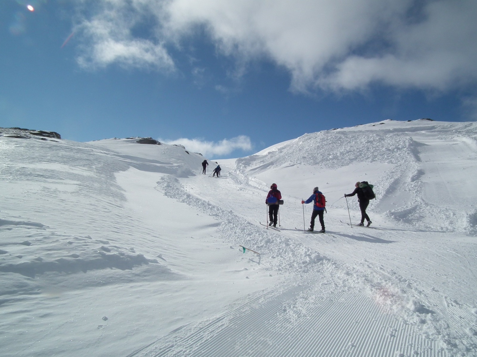 50 km med skiløyper som tråkkes etter forholdene. Foto: Grong Skisenter Galleribilde