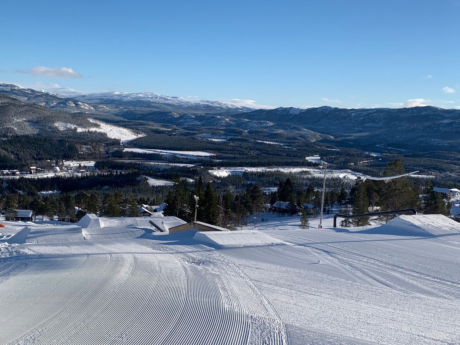 Terrengparken. Foto: Grong Skisenter Galleribilde