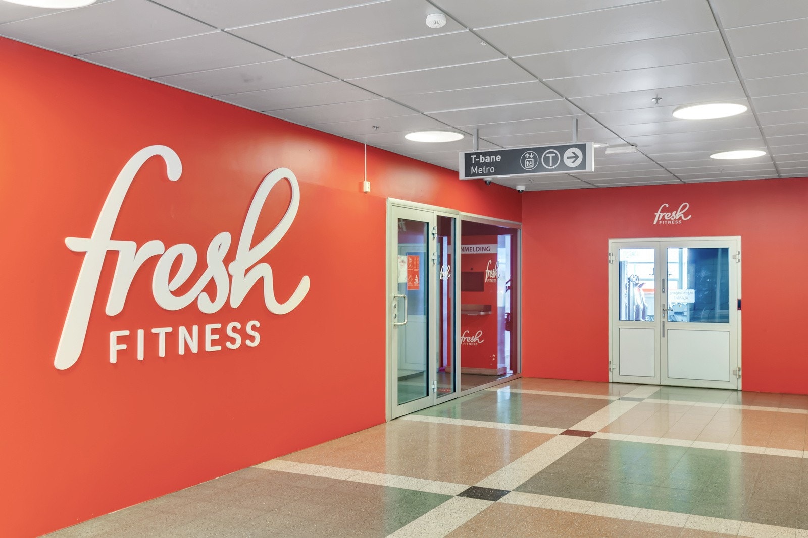 For de treningsglade finner du Fresh Fitness på Romsås Senter. Galleribilde