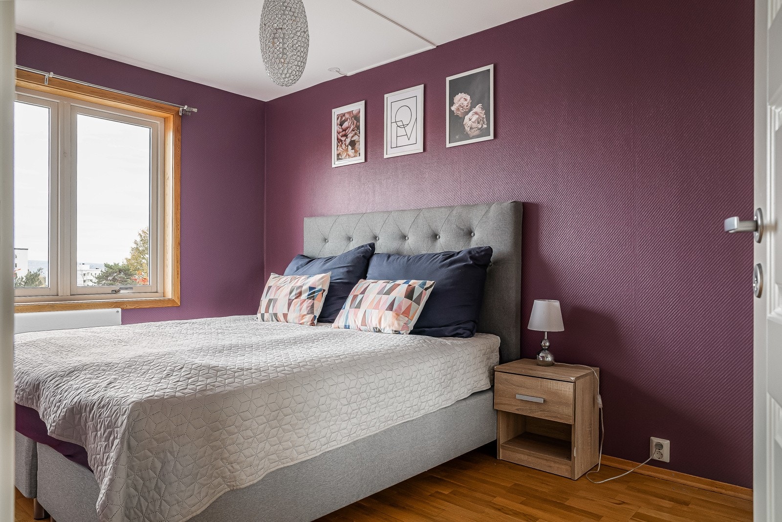 Leiligheten har hele 4 fine soverom. Galleribilde