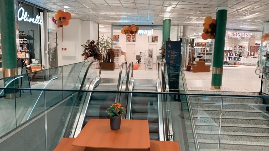 Nye Røa Torg. Galleribilde