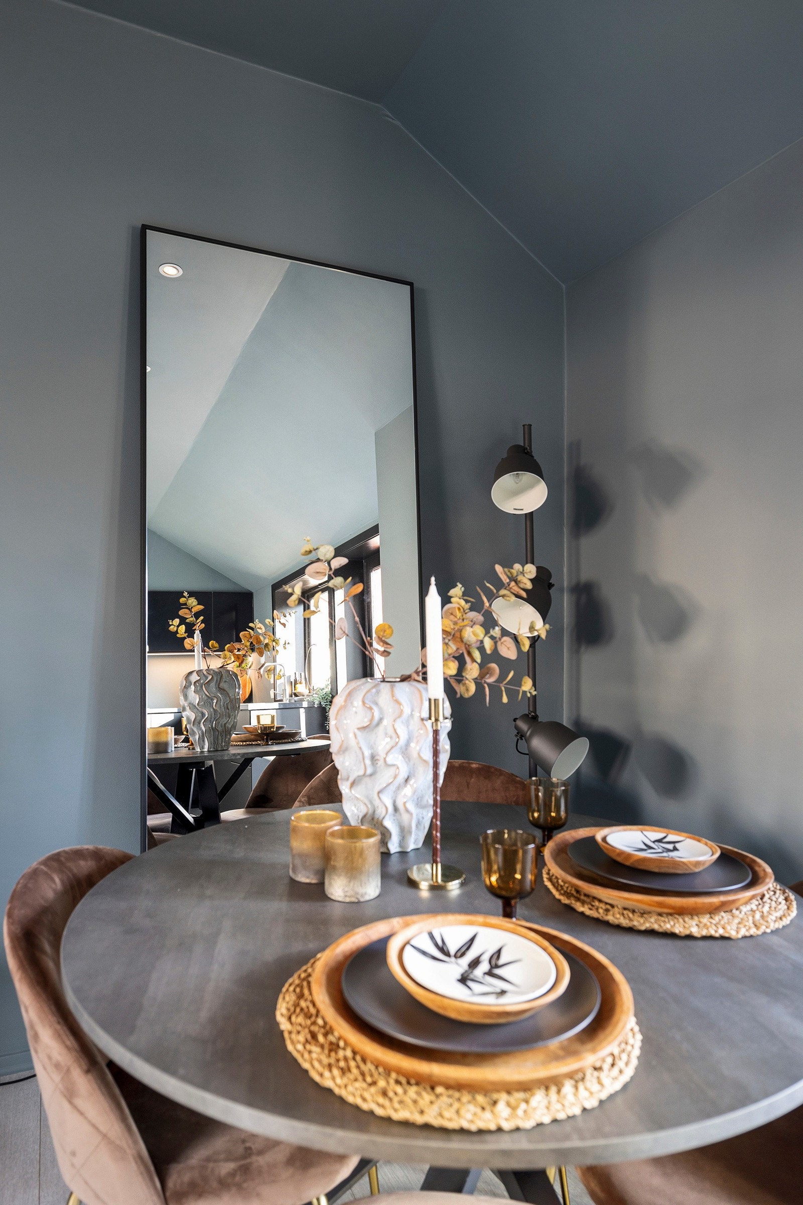 Stuens gode størrelse gjør det enkelt å innrede. Galleribilde