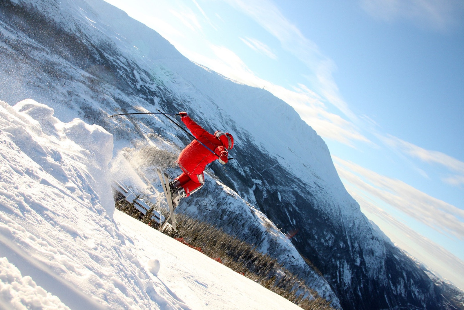 fra alpinbakken, Gausta skisenter Galleribilde