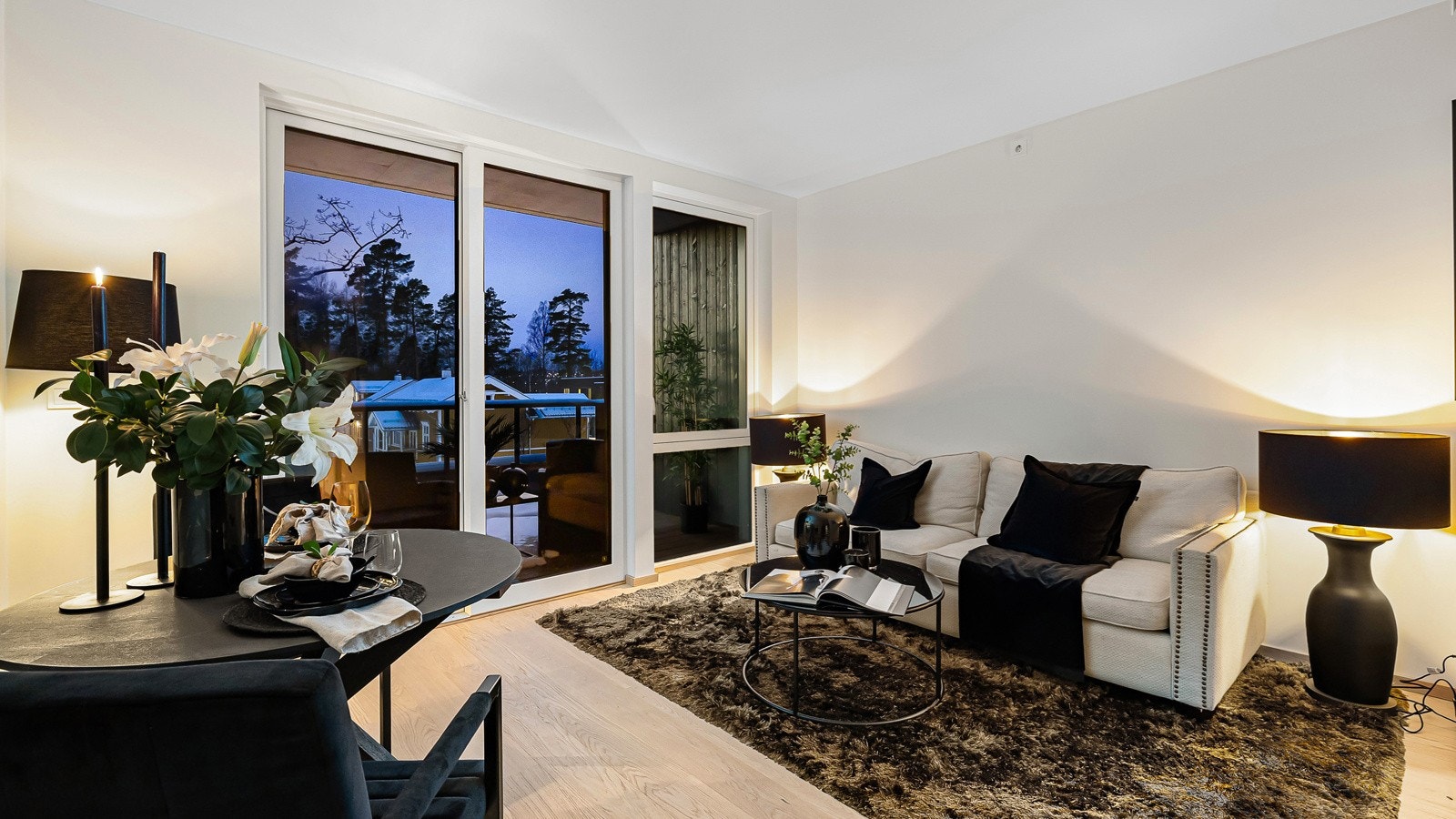 Velkommen til denne smakfulle og nyoppførte 2-roms leiligheten i Veritas Have Galleribilde