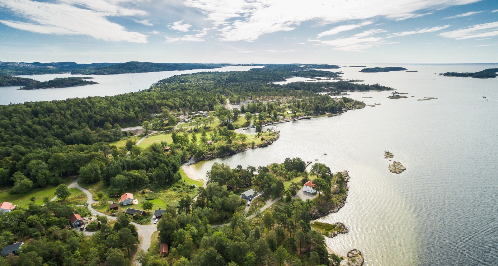 Bjørkøya med havet i bakgrunn - mot sørøst Galleribilde