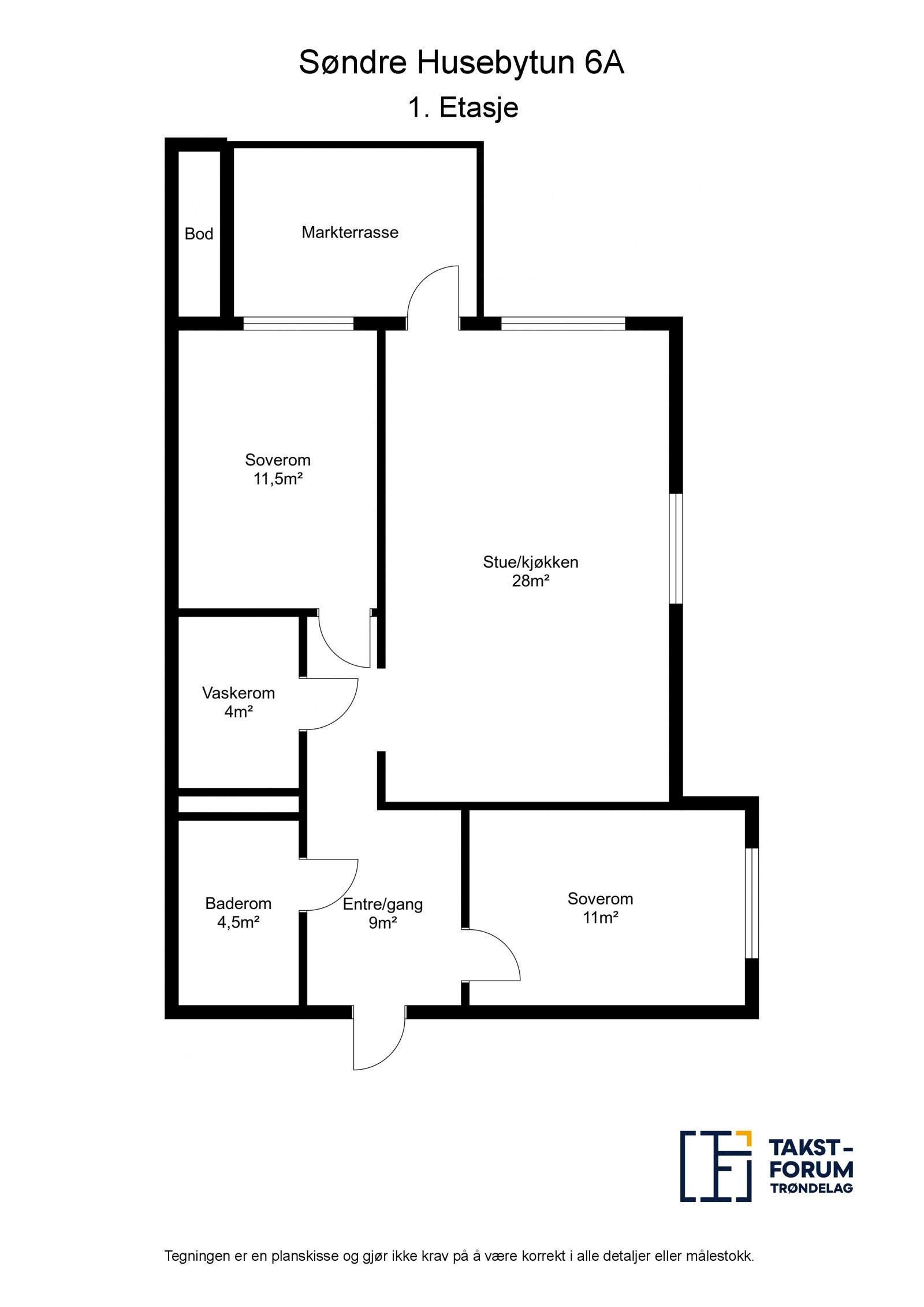 Planskisse Galleribilde