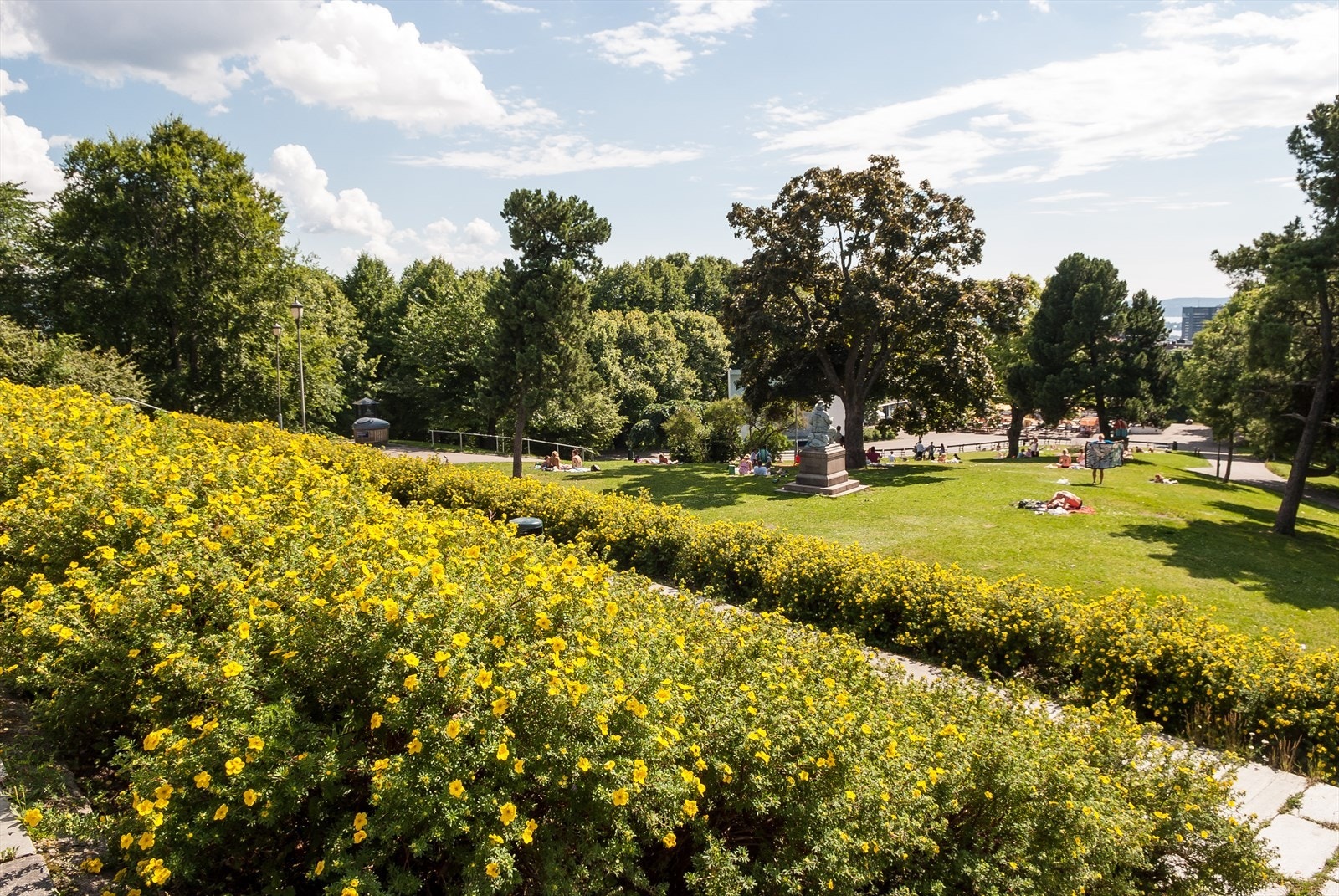 St.Hanshaugen Park. Galleribilde