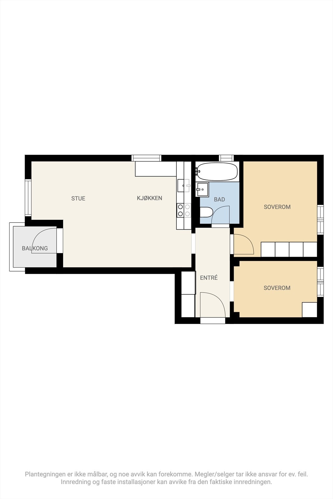 Alternativ plantegning Galleribilde