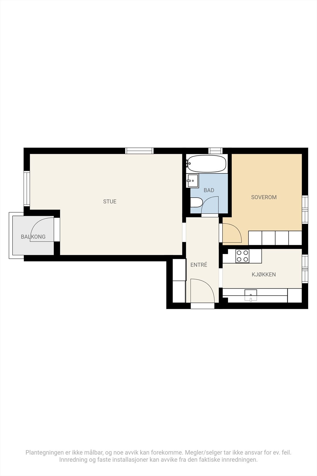 Plantegning Galleribilde