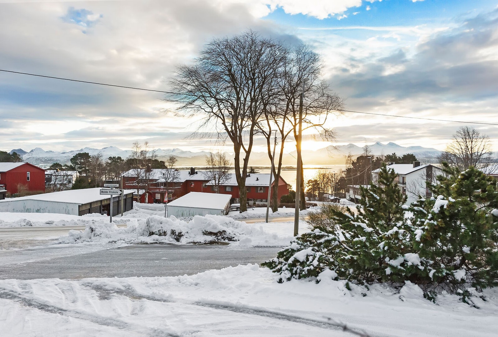 Det er kort vei til flotte turområder Galleribilde