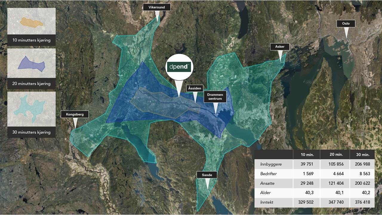 Beliggenhet og demografi Galleribilde