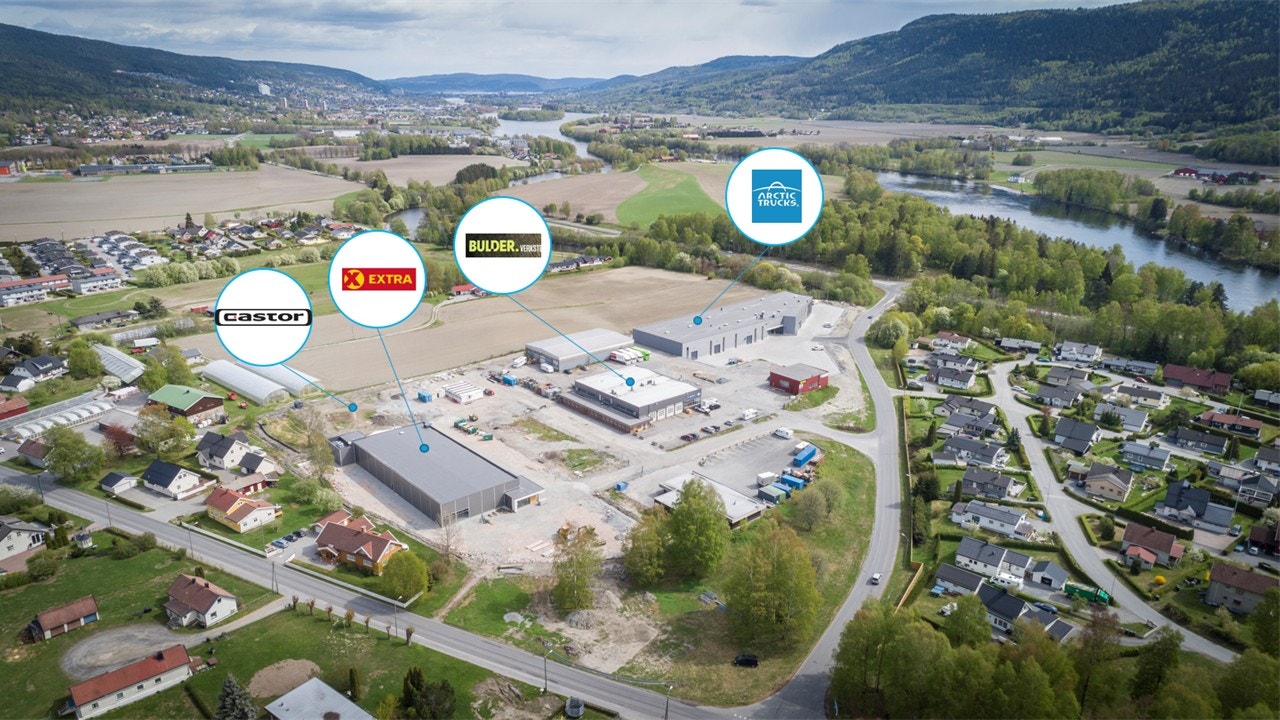 Øvrige leietakere i næringsparken Galleribilde