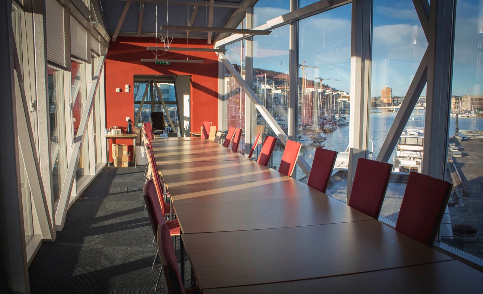 Kranens flotte møterom i kranhuset kan leies Galleribilde