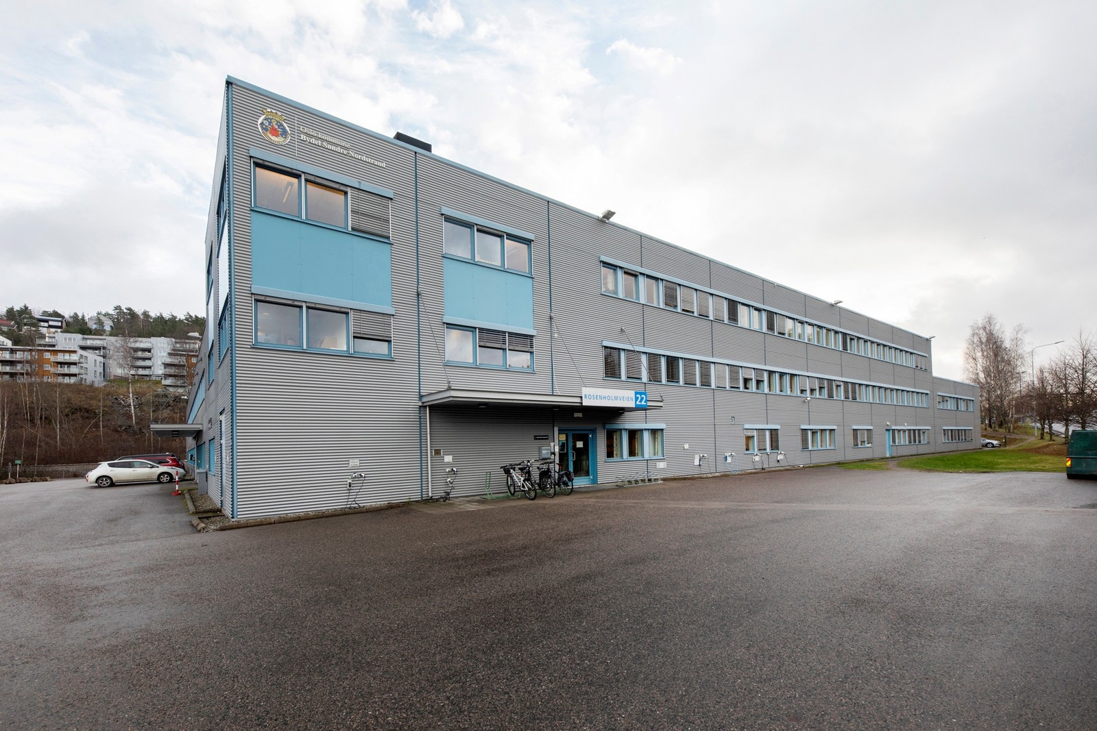 Luftig og innbydende inngangsparti. Galleribilde