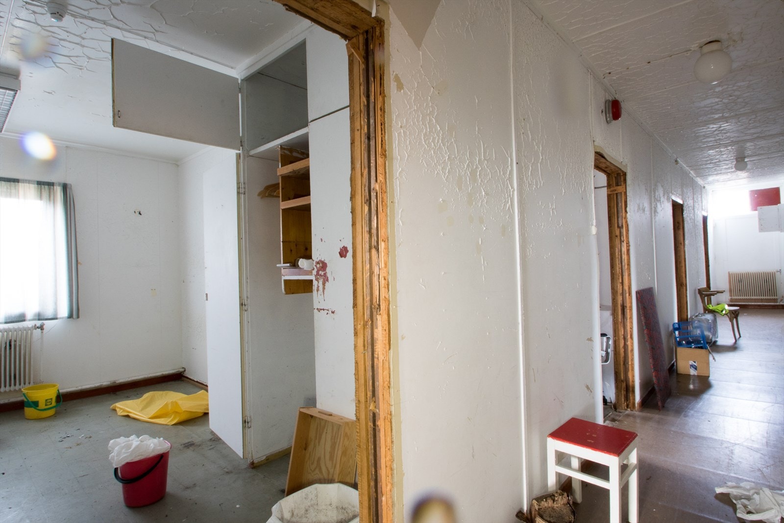 Mannskapsbrakke Galleribilde