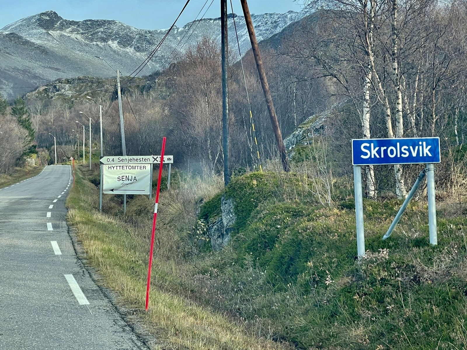 Skrolsvik sør på Senja Galleribilde