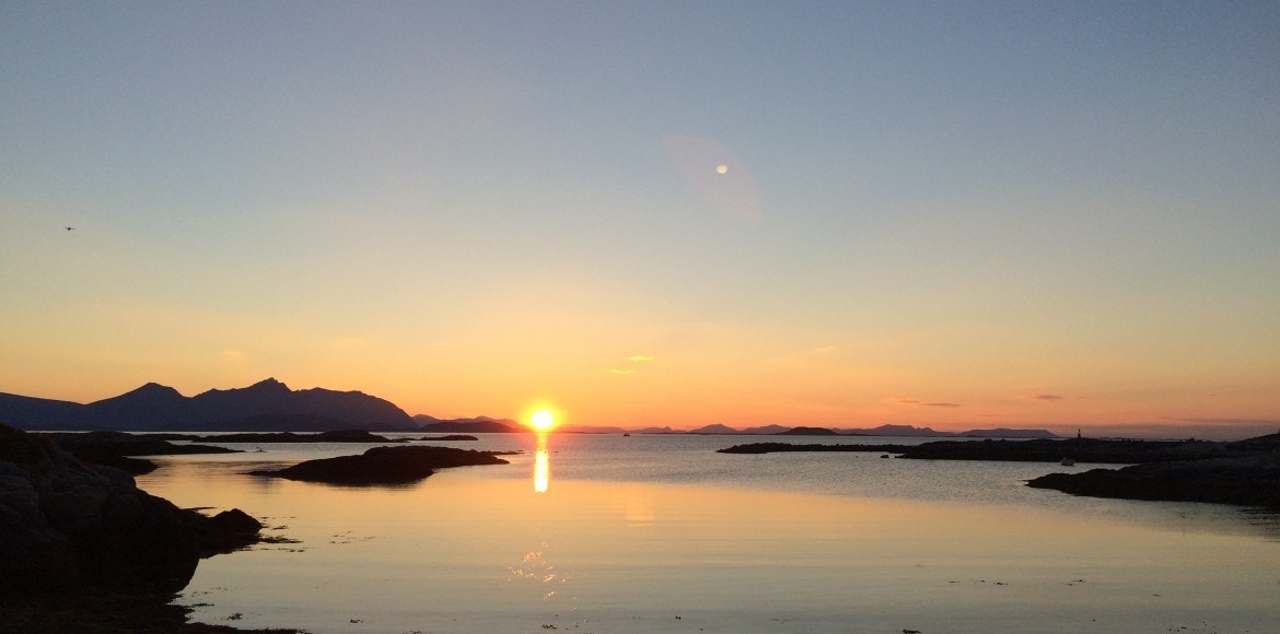 Fantastisk beliggenhet med utsikt mot Andøya Galleribilde