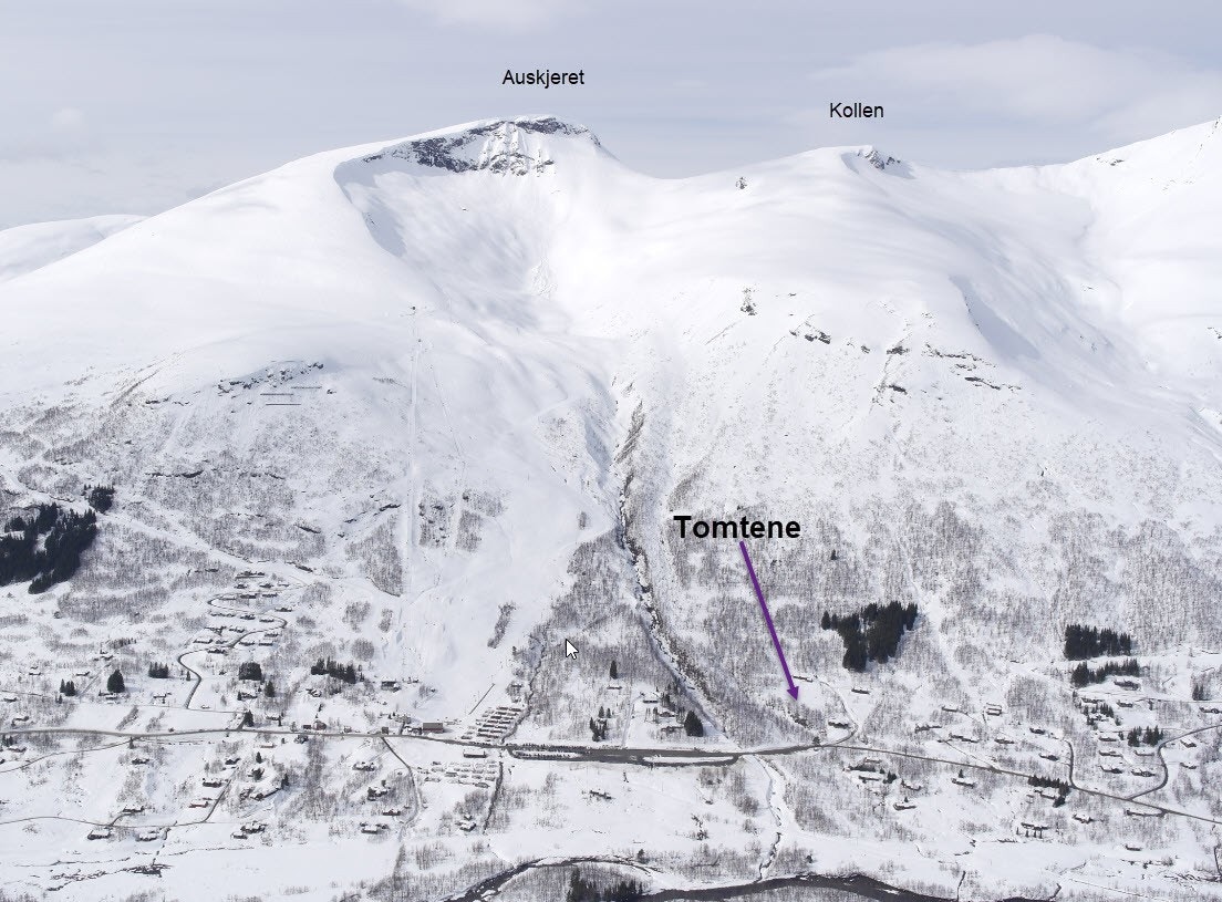 Oversikts fra Herda 983 m over havet Galleribilde