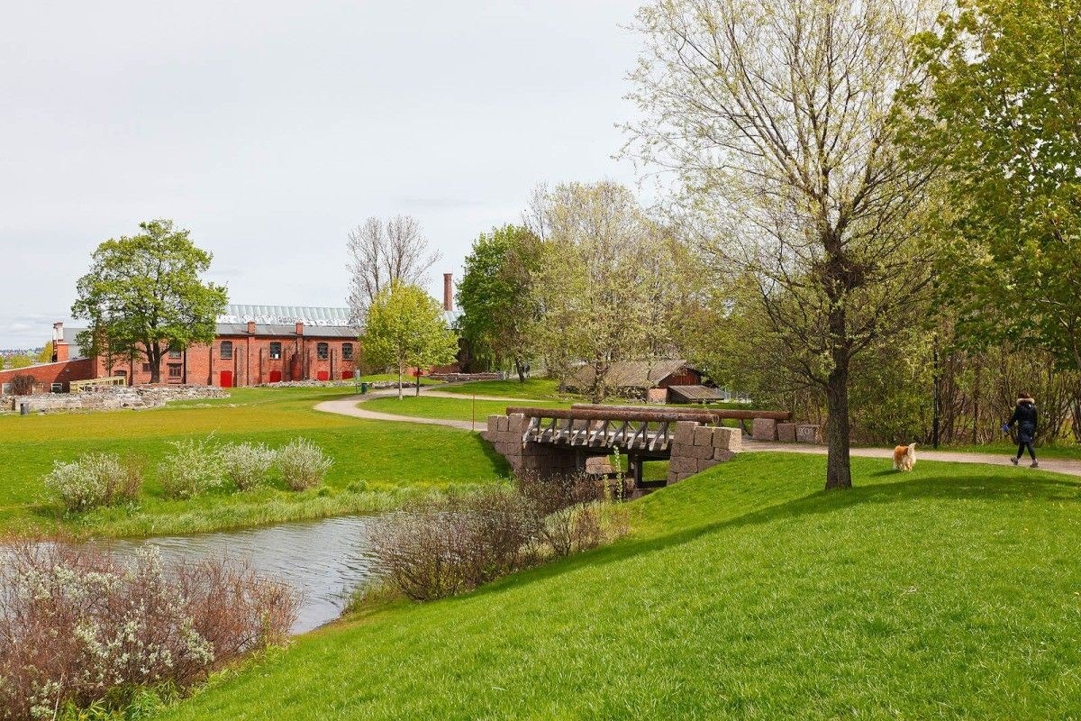Middelalderparken er 7 min gåavstand Galleribilde
