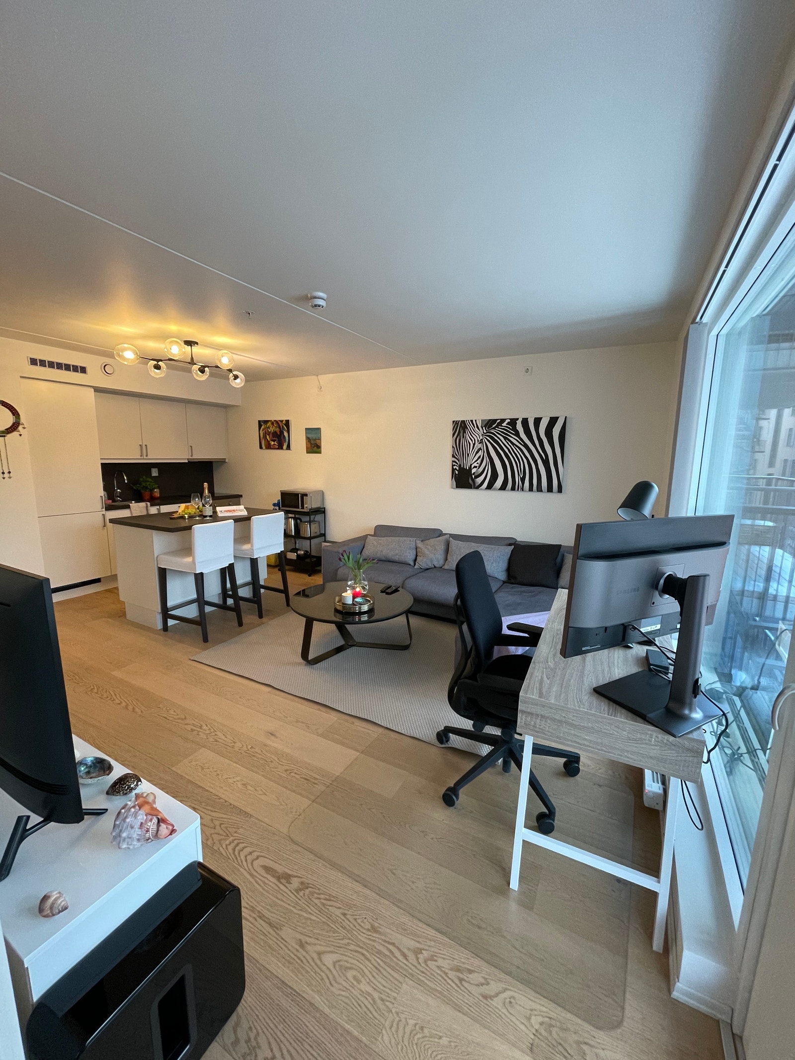 Romslig og koselig Galleribilde