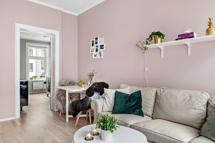 Trivelig sofakrok Galleribilde