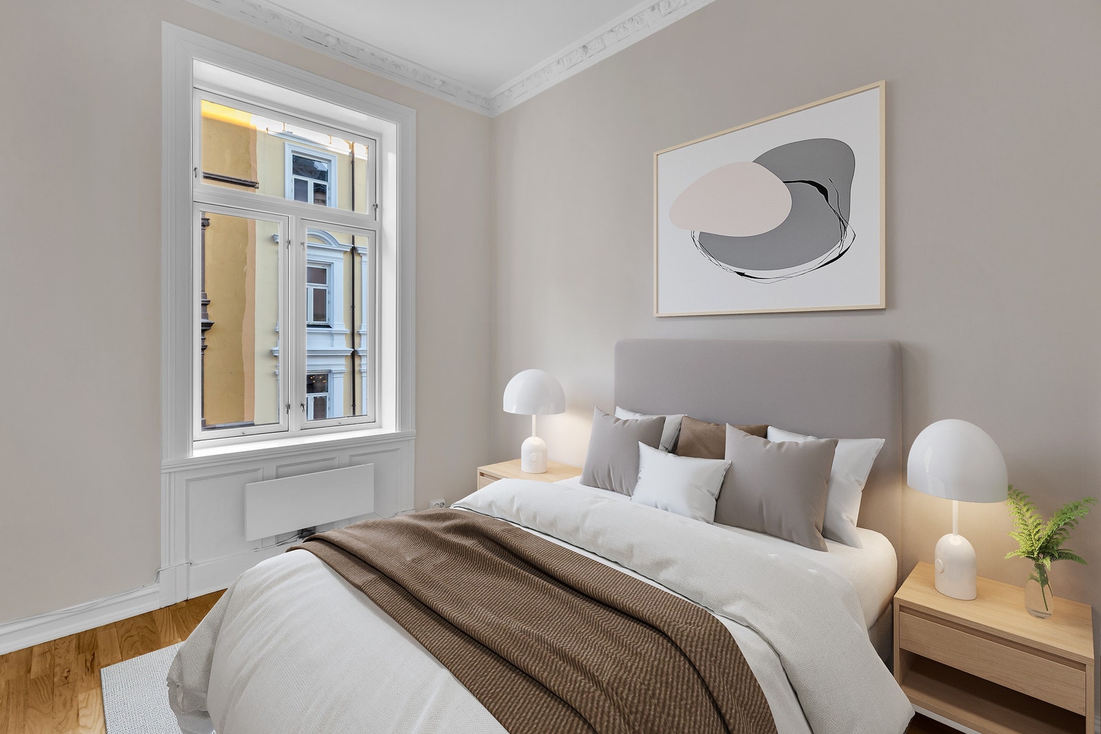 Soverom 3, 3D møblering Galleribilde