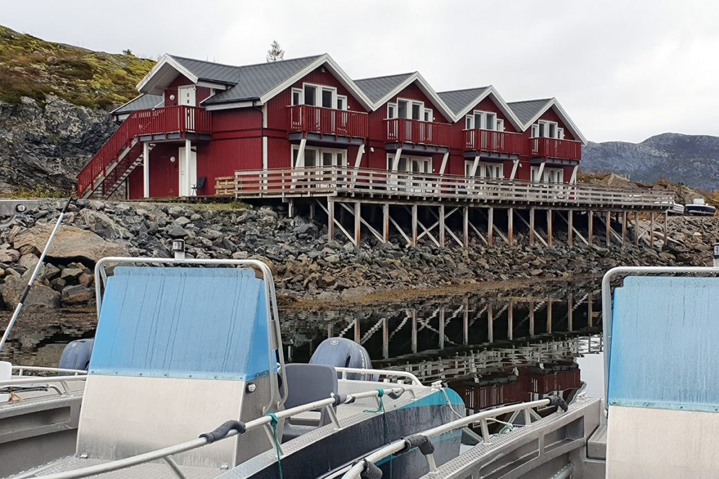 Båthavna ligger like ved anlegget Galleribilde