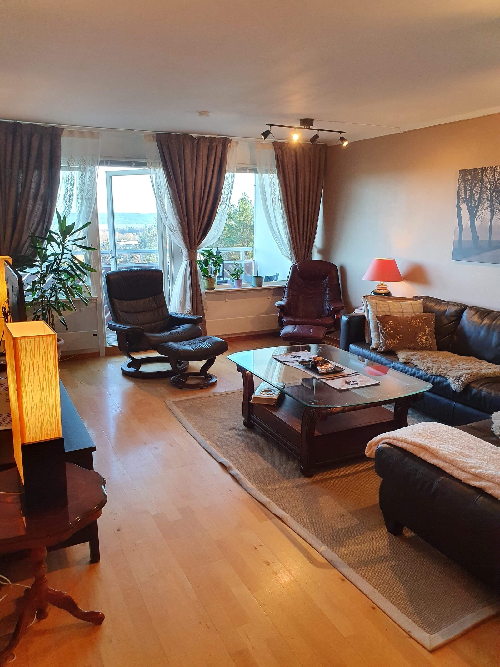 Hyggelig stua Galleribilde