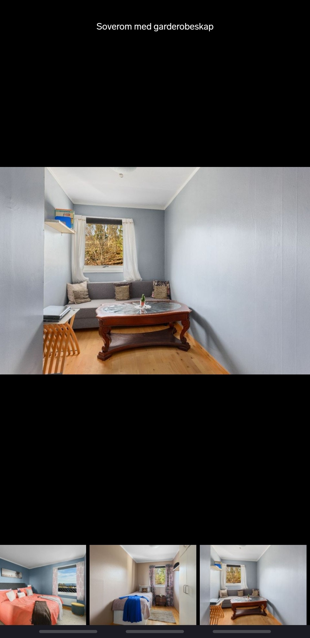 3. Sove rom med garderobeskap Galleribilde
