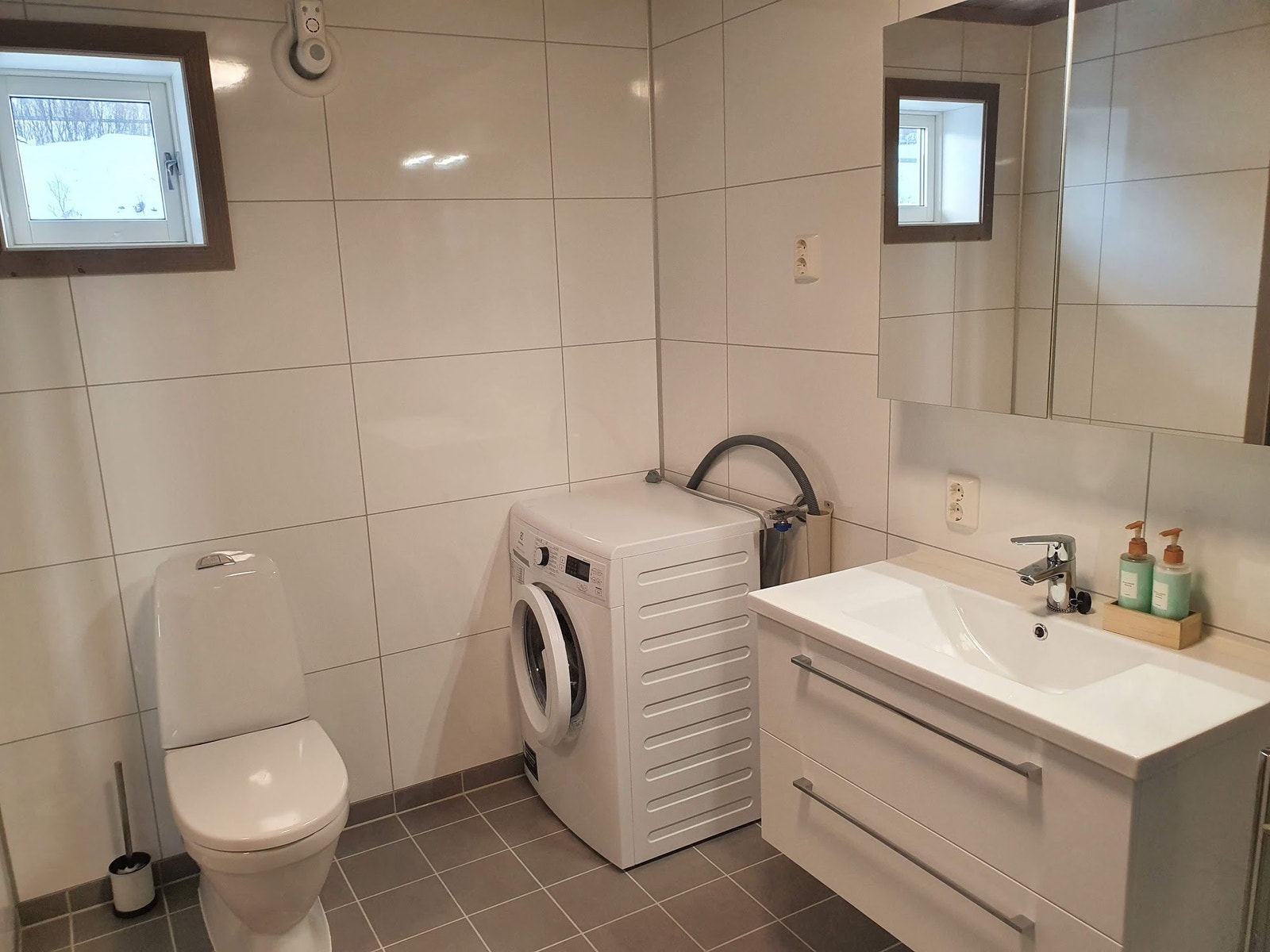 Vaskemaskin er tilgjengelig om det skulle behøves. Galleribilde