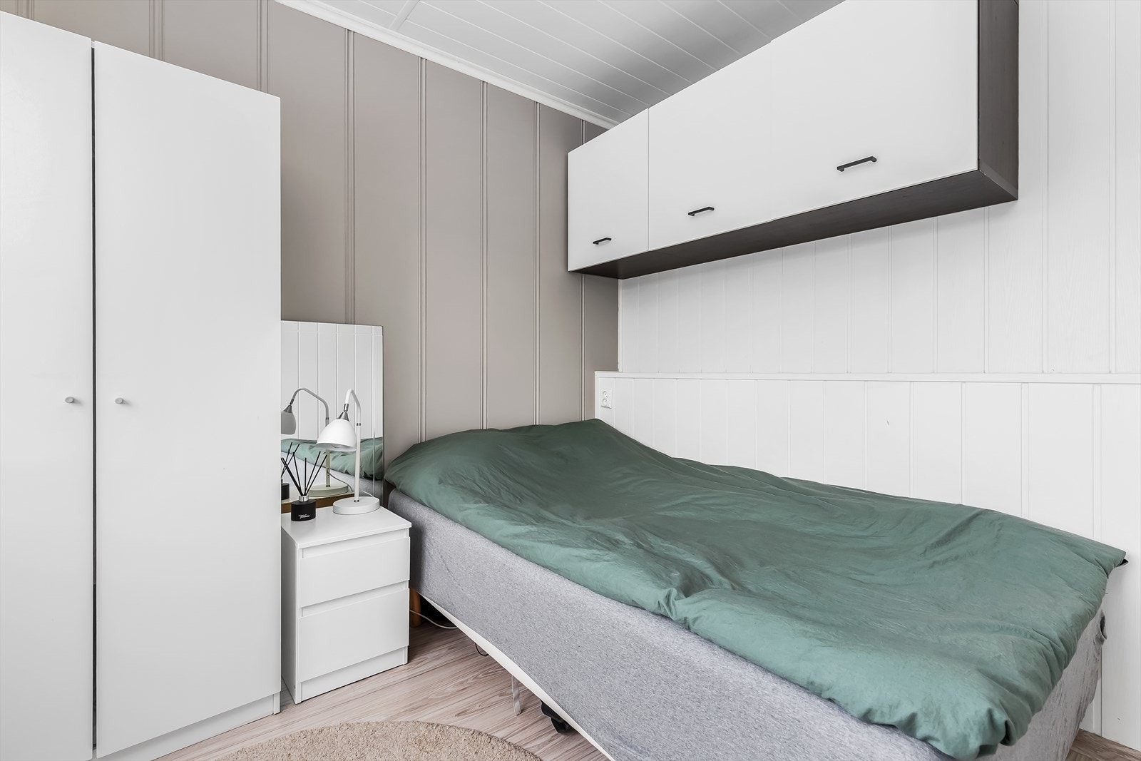 Soverom med plass til garderobeløsning Galleribilde