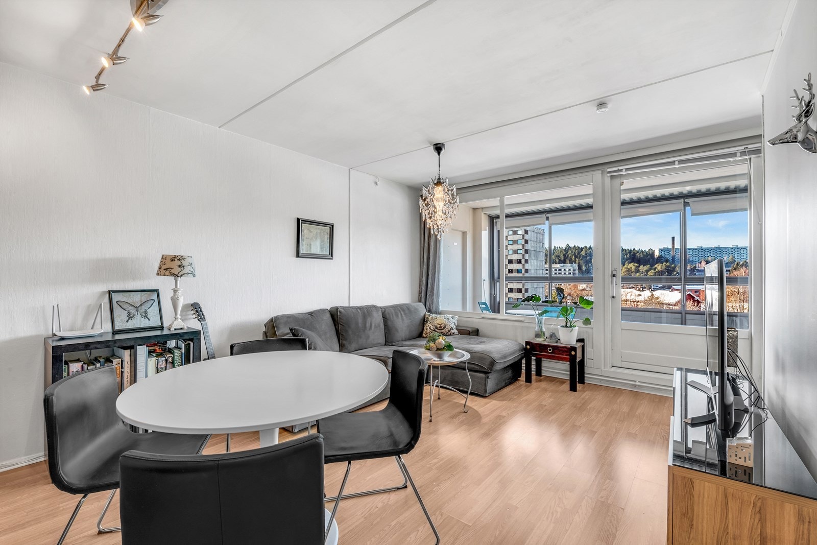 Leiligheten har gode møbleringsmuligheter Galleribilde