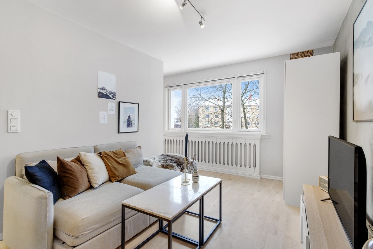 Lys og luftig 1-roms med god planløsning Galleribilde