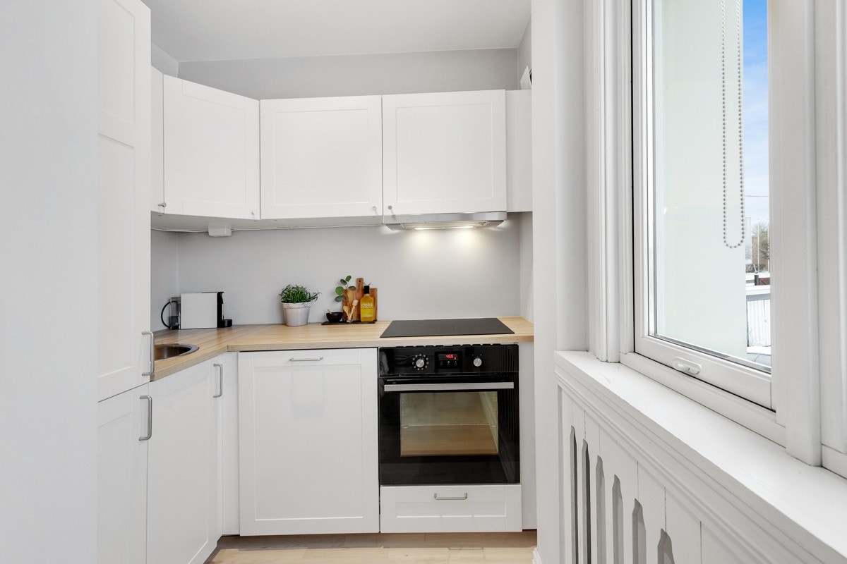 Moderne og lyst kjøkken Galleribilde