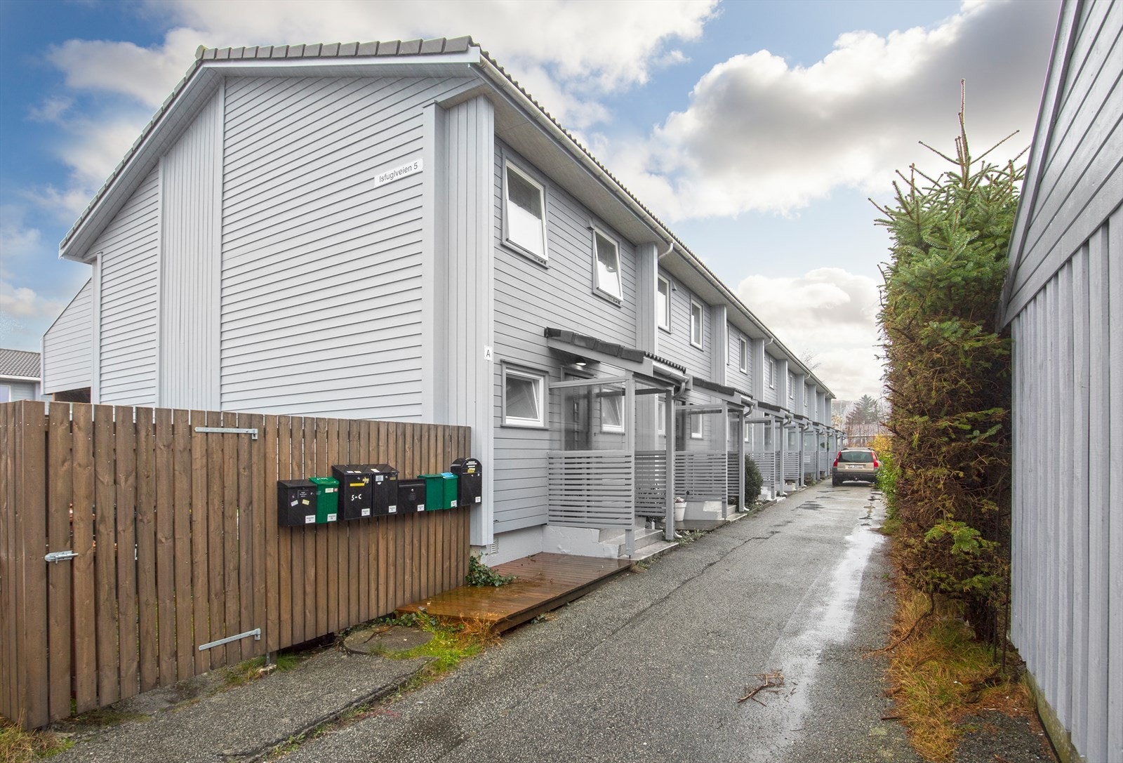 Flott fasade renovert i 2020 Galleribilde