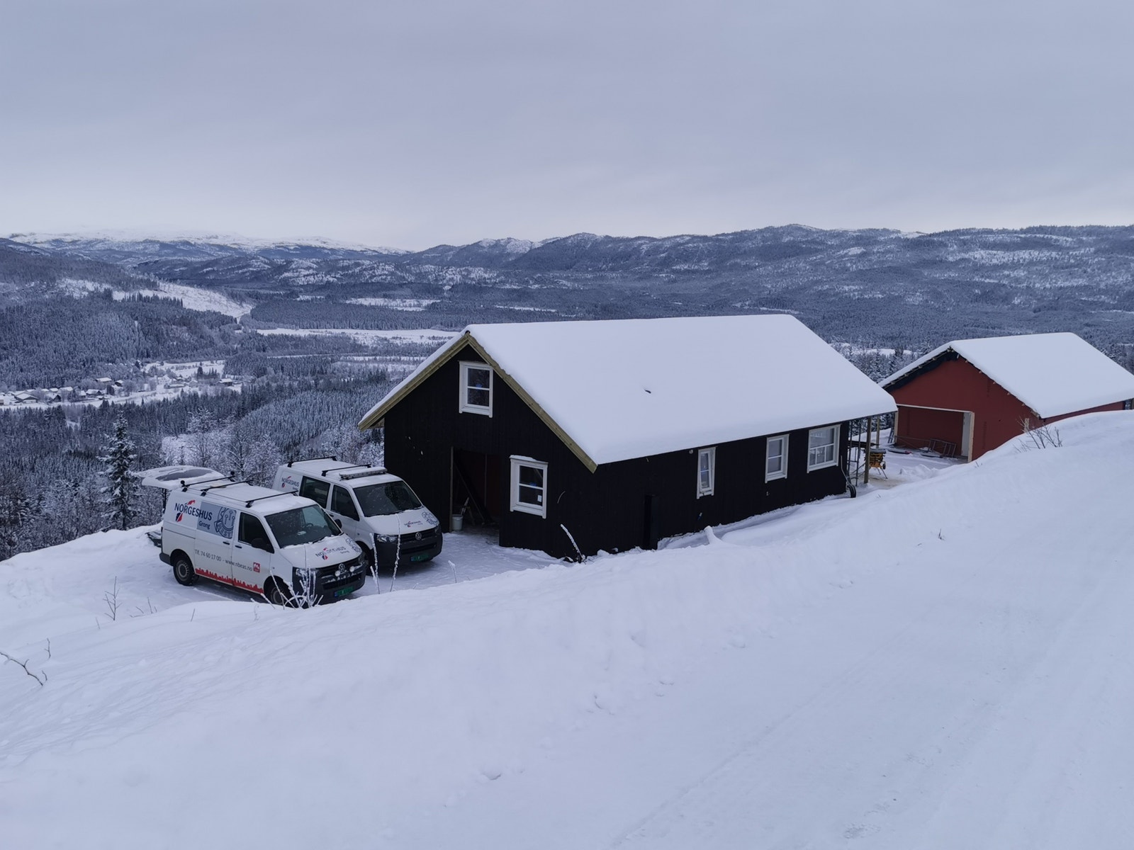 utsikt mot sørøst Galleribilde
