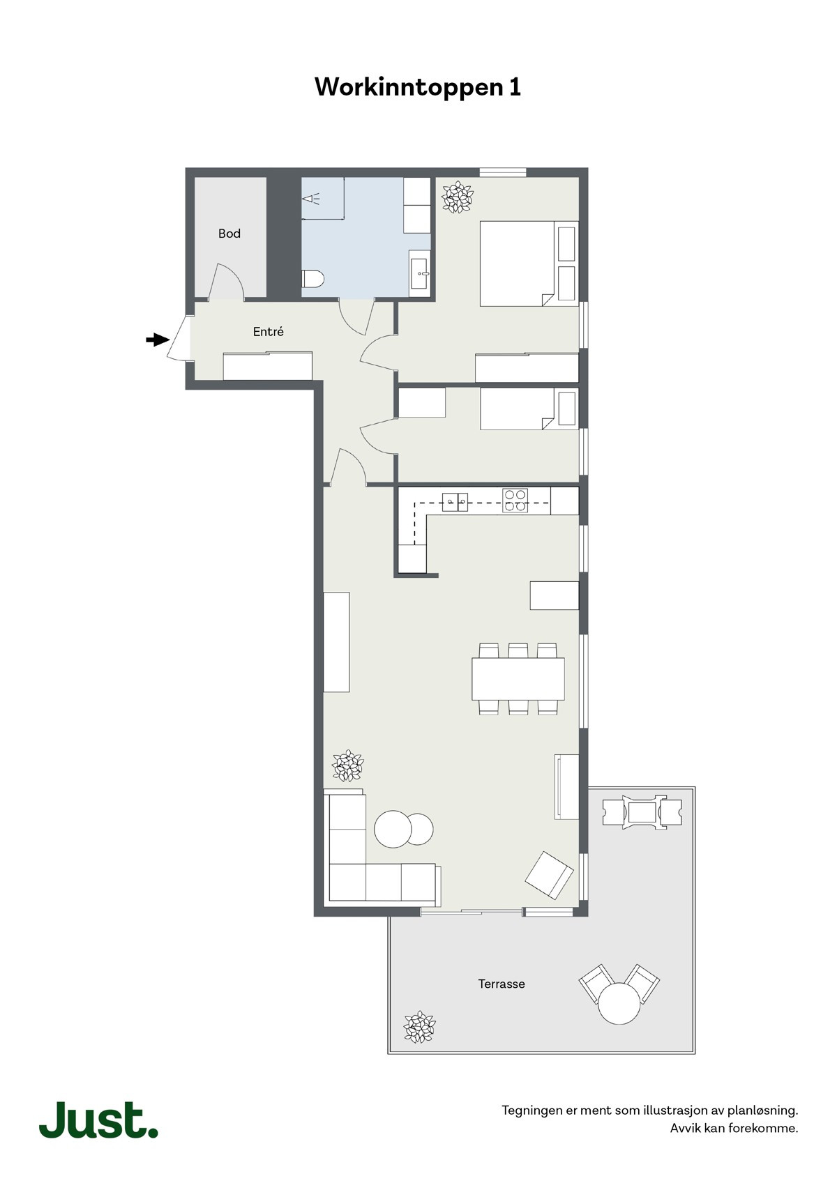 Planskisse 2D