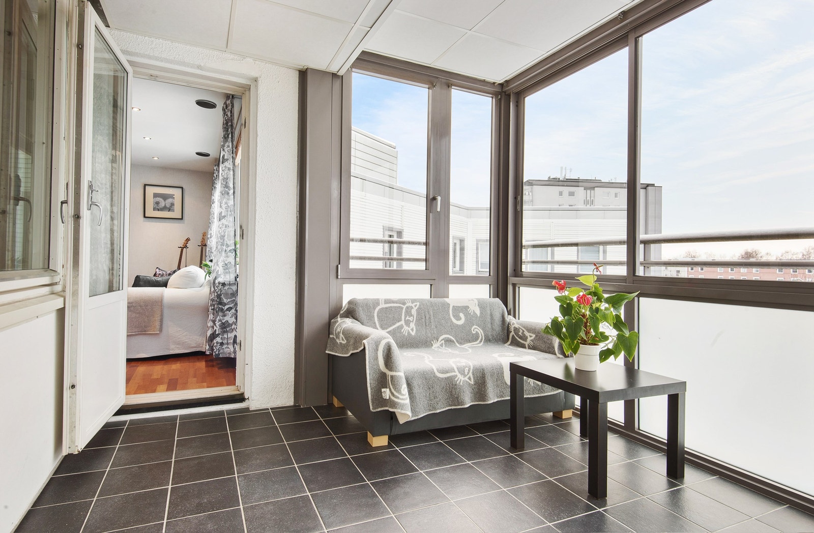 Balkong. Galleribilde