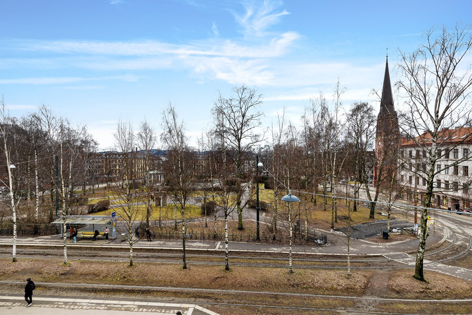 Utsyn over Birkelunden Galleribilde