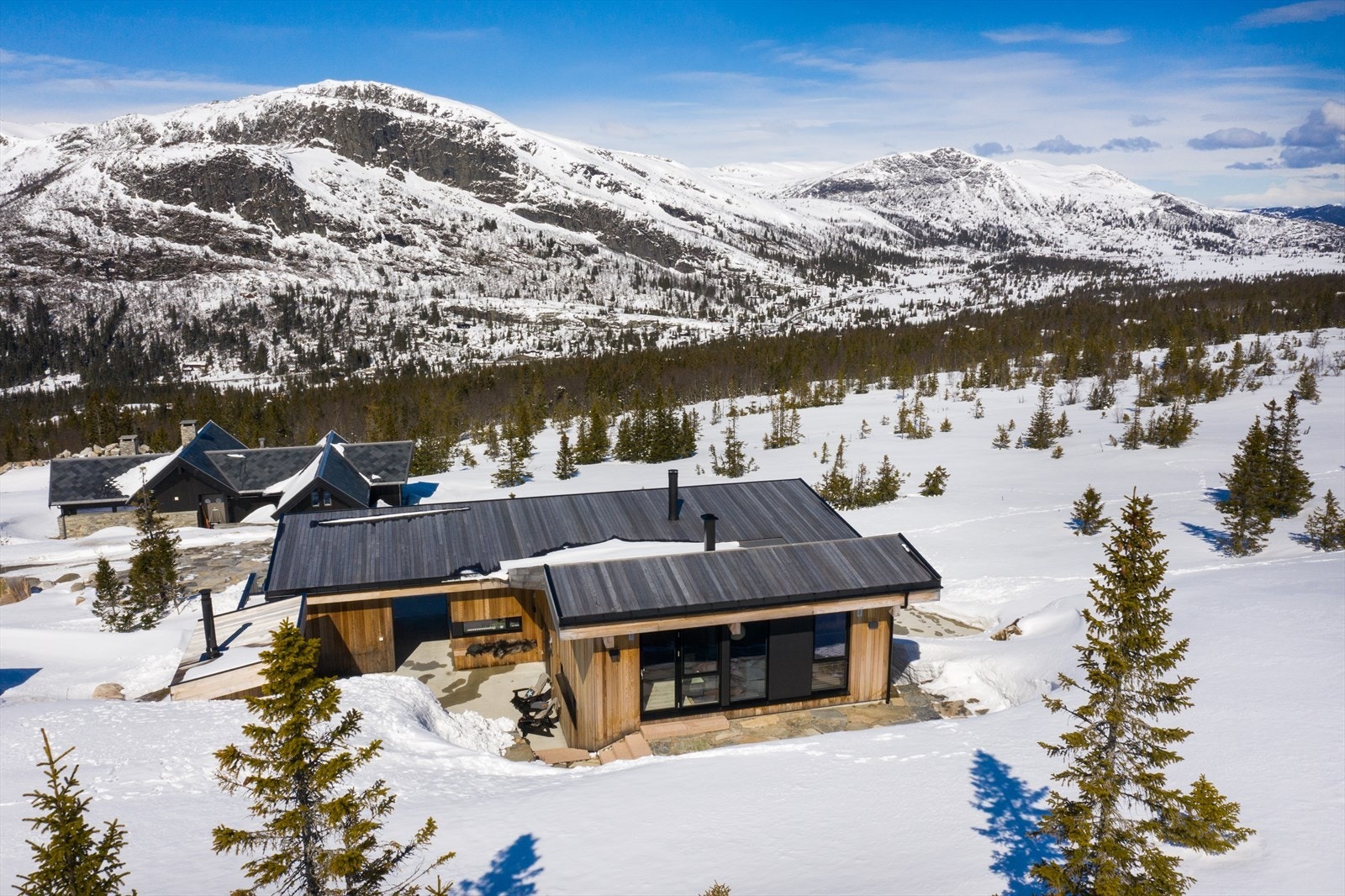 Dronebilde Galleribilde