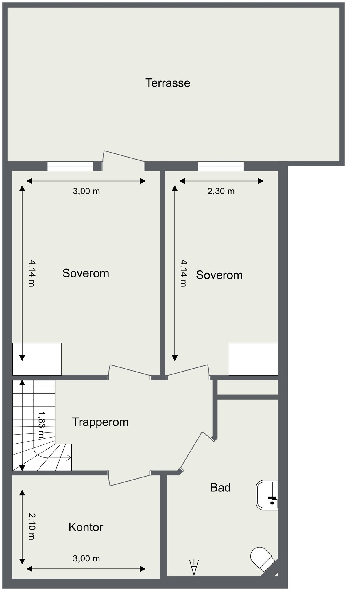 Soveromsetasjen Galleribilde