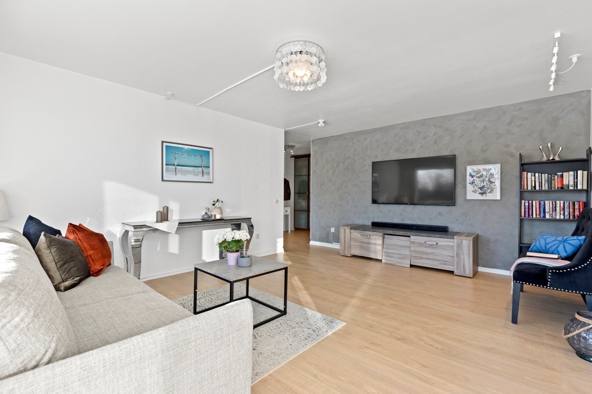 Leiligheten har en praktisk planløsning. Galleribilde