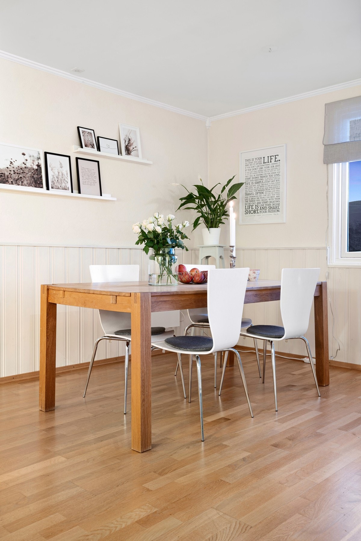 Det er god plass til spisegruppe Galleribilde