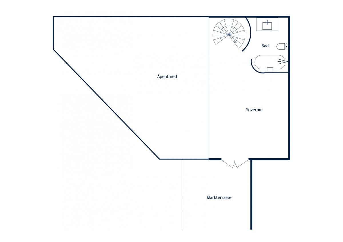 Plantegning 2.etasje Galleribilde